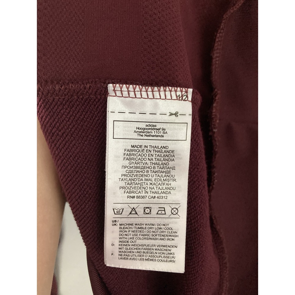 Harvard Crimson Sweatshirt Adult M Pullover NCAA Hoodie Adidas AEROREADY - Picture 8 of 11